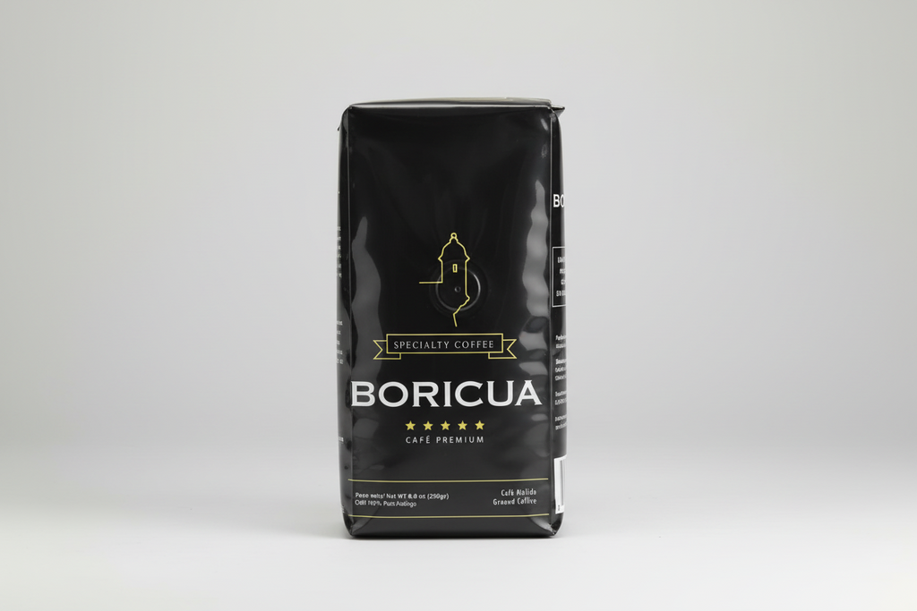 Café Boricua, Ground Coffee, 14 oz, Coffee Flavor, Medium Roast