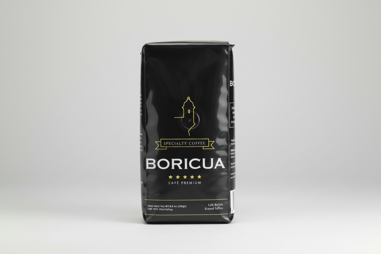 Café Boricua, Ground Coffee, 14 oz, Coffee Flavor, Medium Roast
