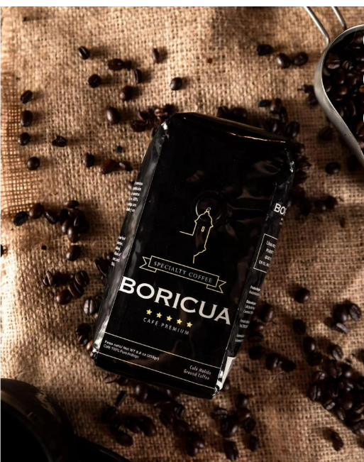 Café Boricua, Ground Coffee, 14 oz, Coffee Flavor, Medium Roast